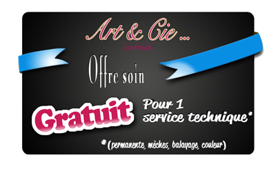 Art & Cie... Offre soin - Coiffeur Angers